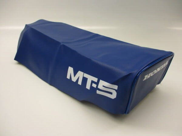 Buddydek/Zadelhoes - model 1984/1985 - Blauw + wit "MT-5" - Afbeelding 2