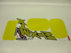 Stickerset compleet - Geel/zwart - Afbeelding 2