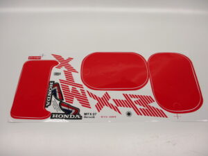 Stickerset compleet - Wit/rood - Afbeelding 2