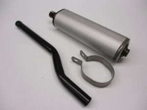Einddemper – Silex – Aluminium – Ovaal, 22mm (pijp verlengen of slang gebruiken)