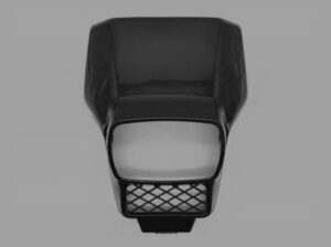 Koplampspoiler - A-kwaliteit - Kleur: Black (NH1) - Afbeelding 4