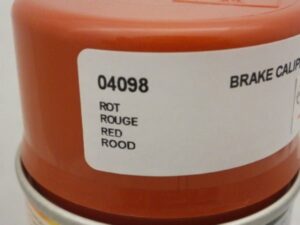 Spuitbus Lak, remklauw – Motip – 400ml – Rood, glans (04098)