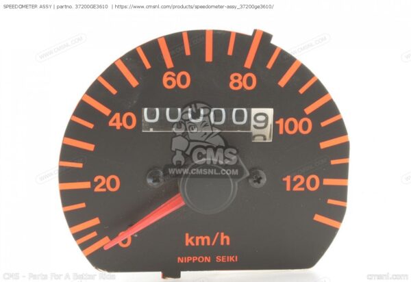 Kilometerteller – tot 120 km/u