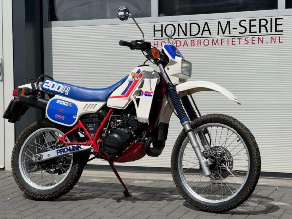 Honda MTX200 R2 MD07 incl. Motor kenteken, rijklaar! - Afbeelding 4