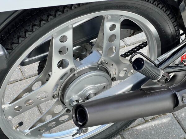 Deels gerestaureerd Zwitserse Honda MBX50 SW LC Rothmans Blauw - Afbeelding 14