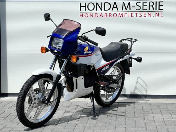 Deels gerestaureerd Zwitserse Honda MBX50 SW LC Rothmans Blauw - Afbeelding 9