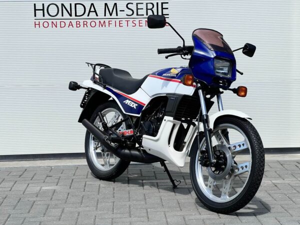 Deels gerestaureerd Zwitserse Honda MBX50 SW LC Rothmans Blauw - Afbeelding 8