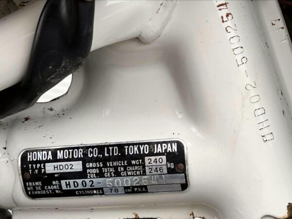 Volledig originele Honda MT8 HD02 8089km - Afbeelding 4