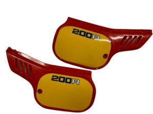 Zijkappenset - Kleur: Flash Red (R119)