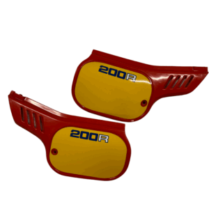 Zijkappenset - Kleur: Flash Red (R119)