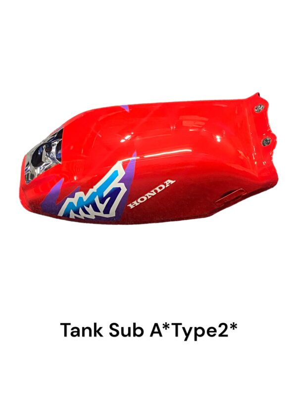 Benzinetank - Rood