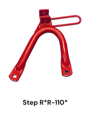 Voetsteun rechts - Kleur: Monza Red (R110)