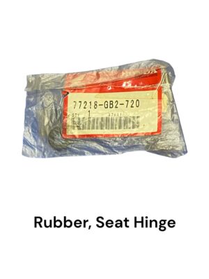 Zitscharnier, rubber