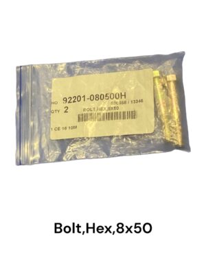 Bout, zeskant, 8X50