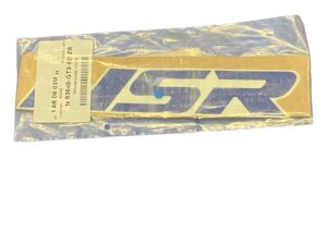 Sticker zijkap - "NSR" Blauw