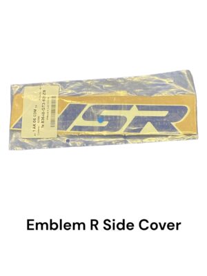 Sticker zijkap - "NSR" Blauw