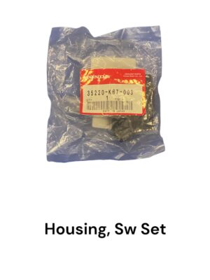 Schakelaar, behuizing