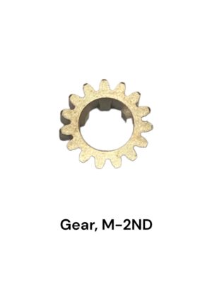Tandwiel, M-2e versnelling