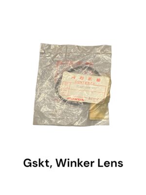 Knipperlicht, pakking (rubber)