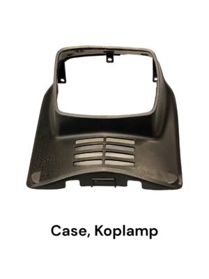 Koplampspoiler - Zwart