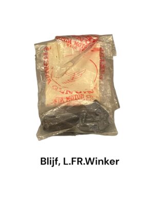 Knipperlicht links voor, houder
