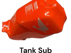 Benzinetank - Rood incl. Wings (Let op: Montesa Honda)