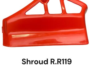 Zijkap rechts - Kleur: Flash Red (R119)