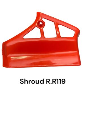 Zijkap rechts - Kleur: Flash Red (R119)