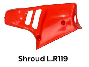 Zijkap links - Kleur: Flash Red (R119)