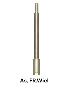 Voorwiel, as