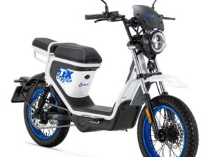 AGM Goccia - G01TX White/Bluw 30Ah Bromfiets 45km ph. Rijklaar incl. kosten en kenteken