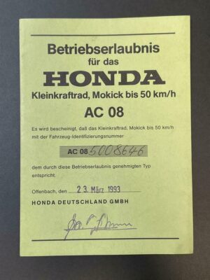 Honda NSR50 type 1 met 29 km! - Afbeelding 2