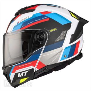 HELM ATOM 2 SV BAST MAT BLAUW/ROOD (Maat XL) - Afbeelding 6