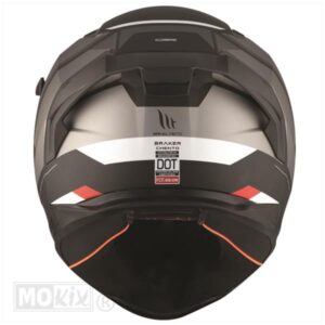 HELM BRAKER SV CHENTO MAT GRIJS/ZWART (Maat S) - Afbeelding 5