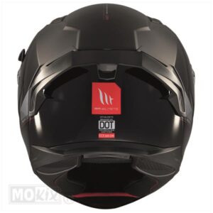 HELM BRAKER SV SOLID GLOSS ZWART (Maat S) - Afbeelding 4