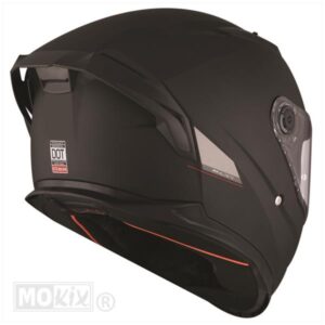 HELM BRAKER SV SOLID MAT ZWART (Maat L) - Afbeelding 4