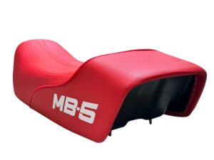 Buddydek/Zadelhoes - model 1986-1992 - Rood + wit "MB-5"