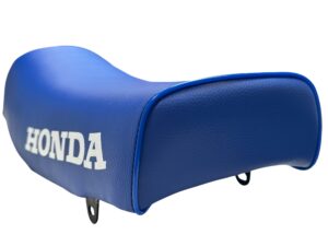 Buddy/Zadel - model 1986/1987 - Blauw + wit "HONDA"