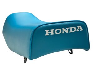 Buddy/Zadel - model 1990-1992 - Blauw + wit "HONDA"