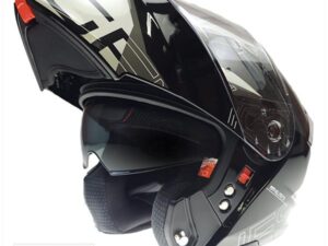 HELM GENESIS SV SYSTEEM ATEMPO ZWART/GRIJS (Maat XXL)