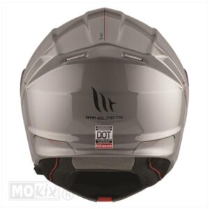 HELM GENESIS SV SYSTEEM GLANS GRIJS (Maat XXL) - Afbeelding 6