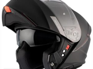 HELM GENESIS SV SYSTEEM SOLID MAT ZWART (Maat XXL)