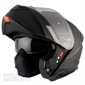 HELM GENESIS SV SYSTEEM SOLID MAT ZWART (Maat S)