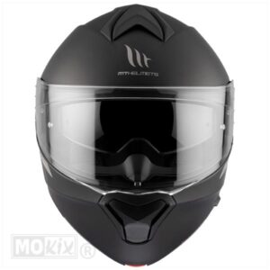 HELM GENESIS SV SYSTEEM SOLID MAT ZWART (Maat S) - Afbeelding 6