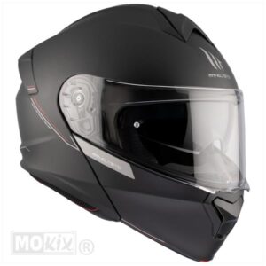 HELM GENESIS SV SYSTEEM SOLID MAT ZWART (Maat S) - Afbeelding 5
