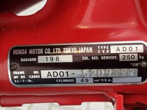 Honda MT5 1987 VERKOCHT - Afbeelding 12