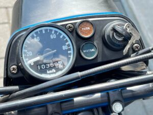 Zeer mooie originele Honda MT8 1980 met 10.000 km! HD02 - Afbeelding 12