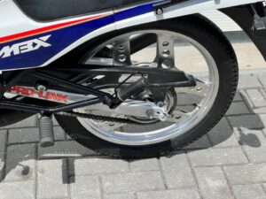 Deels gerestaureerd Zwitserse Honda MBX50 SW LC Rothmans Blauw - Afbeelding 20