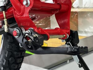 Complete Remschijf set Achter incl. wiel Honda MT5 / MT8 - Afbeelding 7