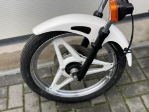 Honda MB5 AC01 1986 Blauw - Wit Originele lak! - Afbeelding 14